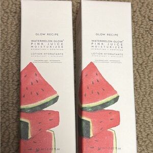 2 full size Glow Recipe Watermelon Glow Pink Juice Duo
